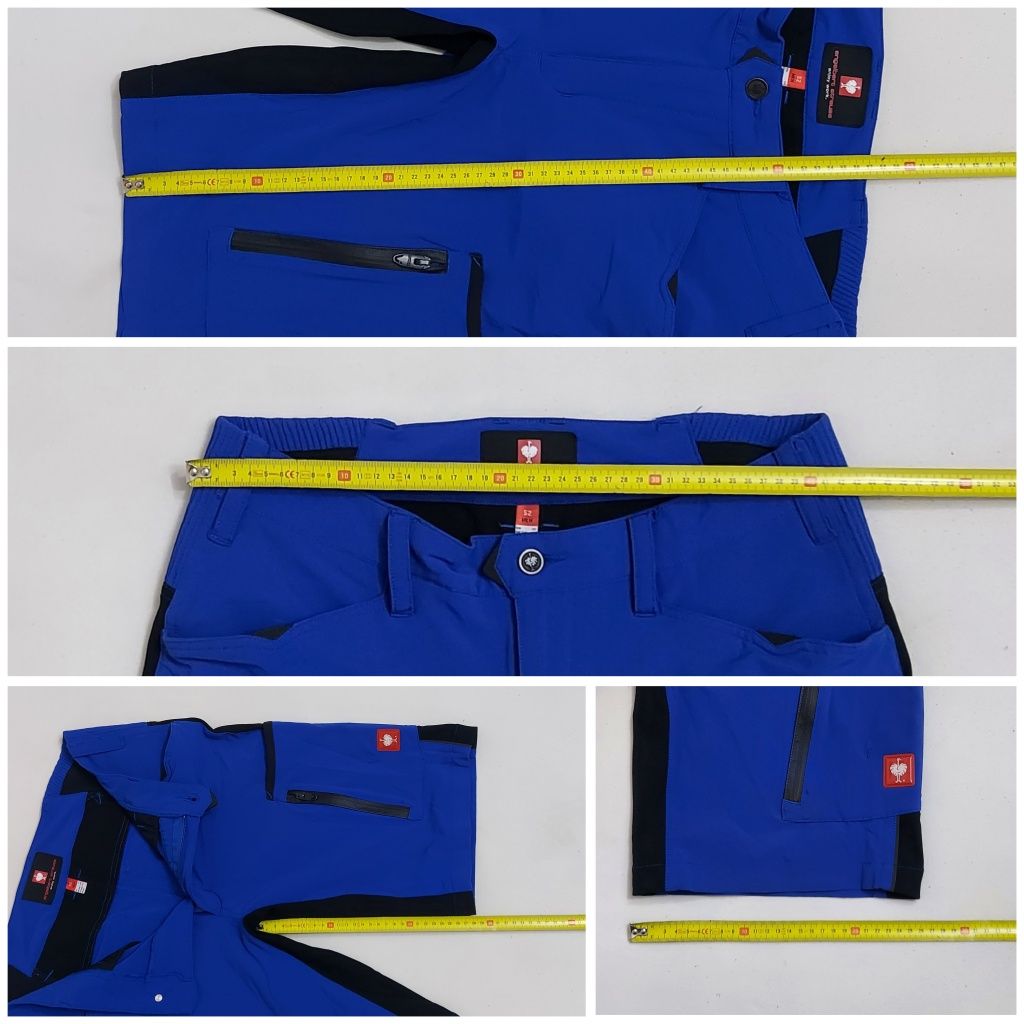 Pantaloni scurti Engelbert Strauss Vision Neo Stretch, salopeta nr. 52