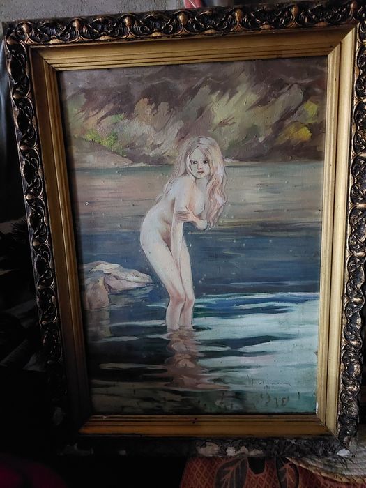 Tablou pictat foarte vechi