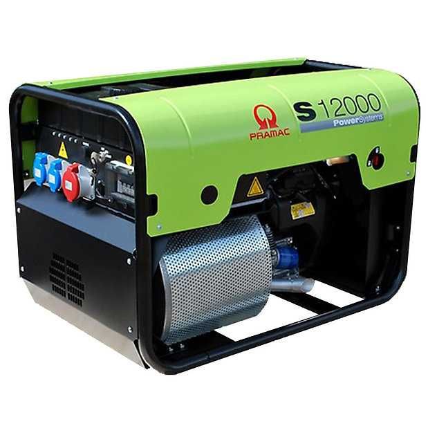Generator de curent 400/230V benzina 11.1 kW PRAMAC S12000 AVR+DPP+ATS