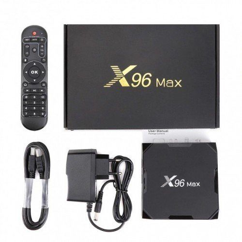 Стационарный медиаплеер X96 Max Tv box
