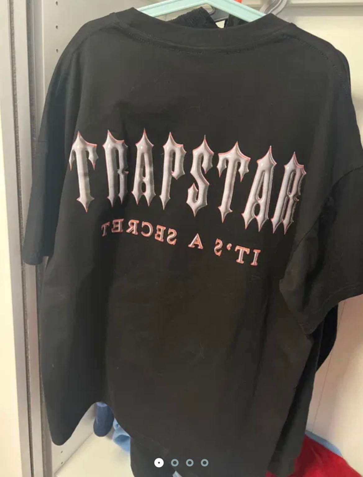 Trapstar tricou masura M, negru, nou, bumbac, original