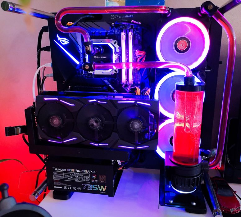 Deskop Gaming Asus ROG Strix Ryzen 7 | 16gb DDR4 | Vega64 | full RGB