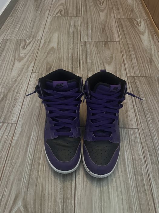 Nike Dunk Purple Metallic Black (2010)
