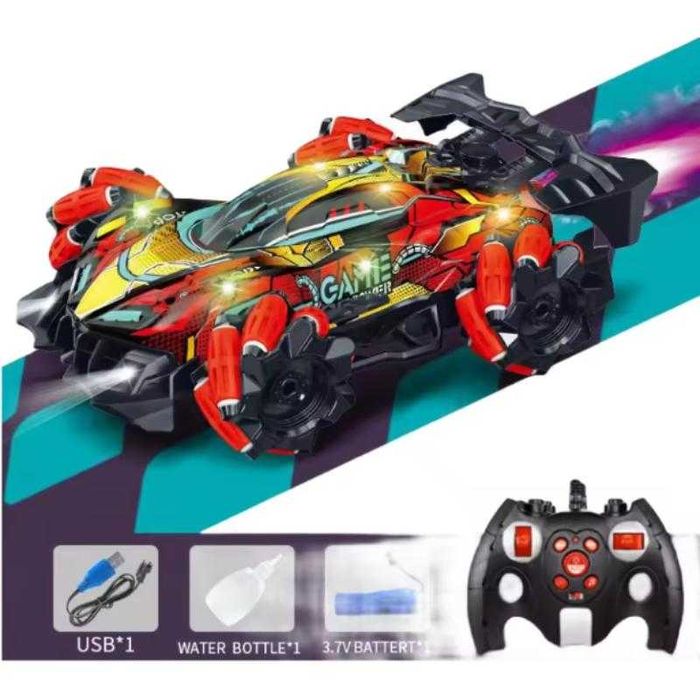 Masinuta cu telecomanda, Stunt RC Car, Spray Car, 2.4GHz RC