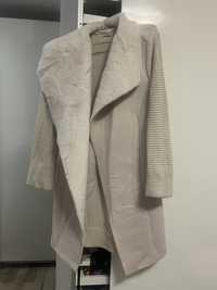 Cardigan tricot combinat