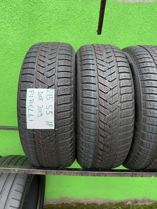 215/55/18 M+S PIRELLI SOTTOZERO3 Dot 3119 Profil 75%