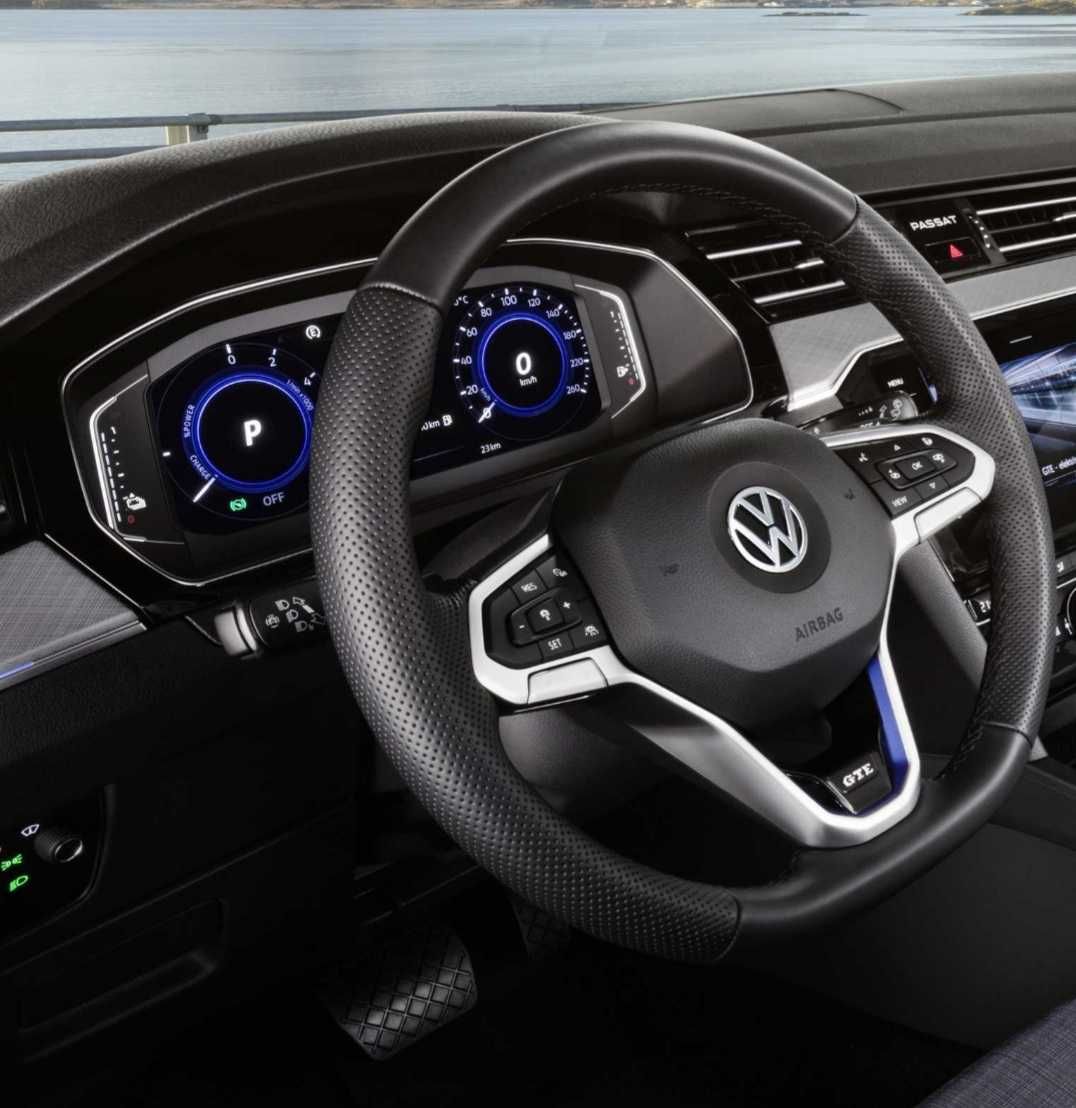 0 км  Дигитално табло VW passat B8 спортен мулти волан  фарове golf 7