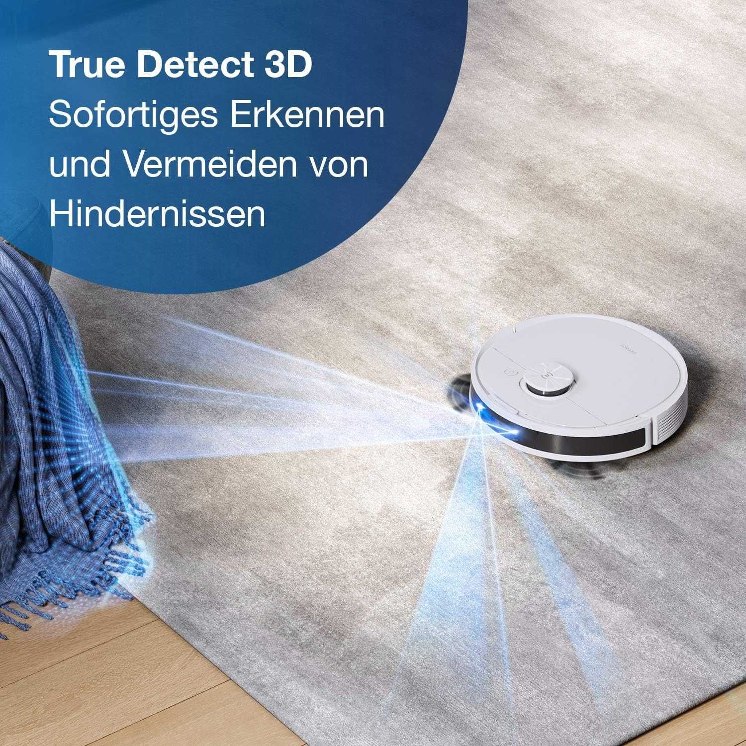 Робот прахосмукачка Ecovacs Deebot N8 PRO с моп 3D Navi WiFi 2600Pa