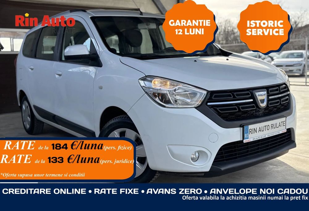 Dacia Lodgy 7 Locuri 1,5 Diesel ~ Posibilitate vanzare si in rate Credit TVA 21% ~