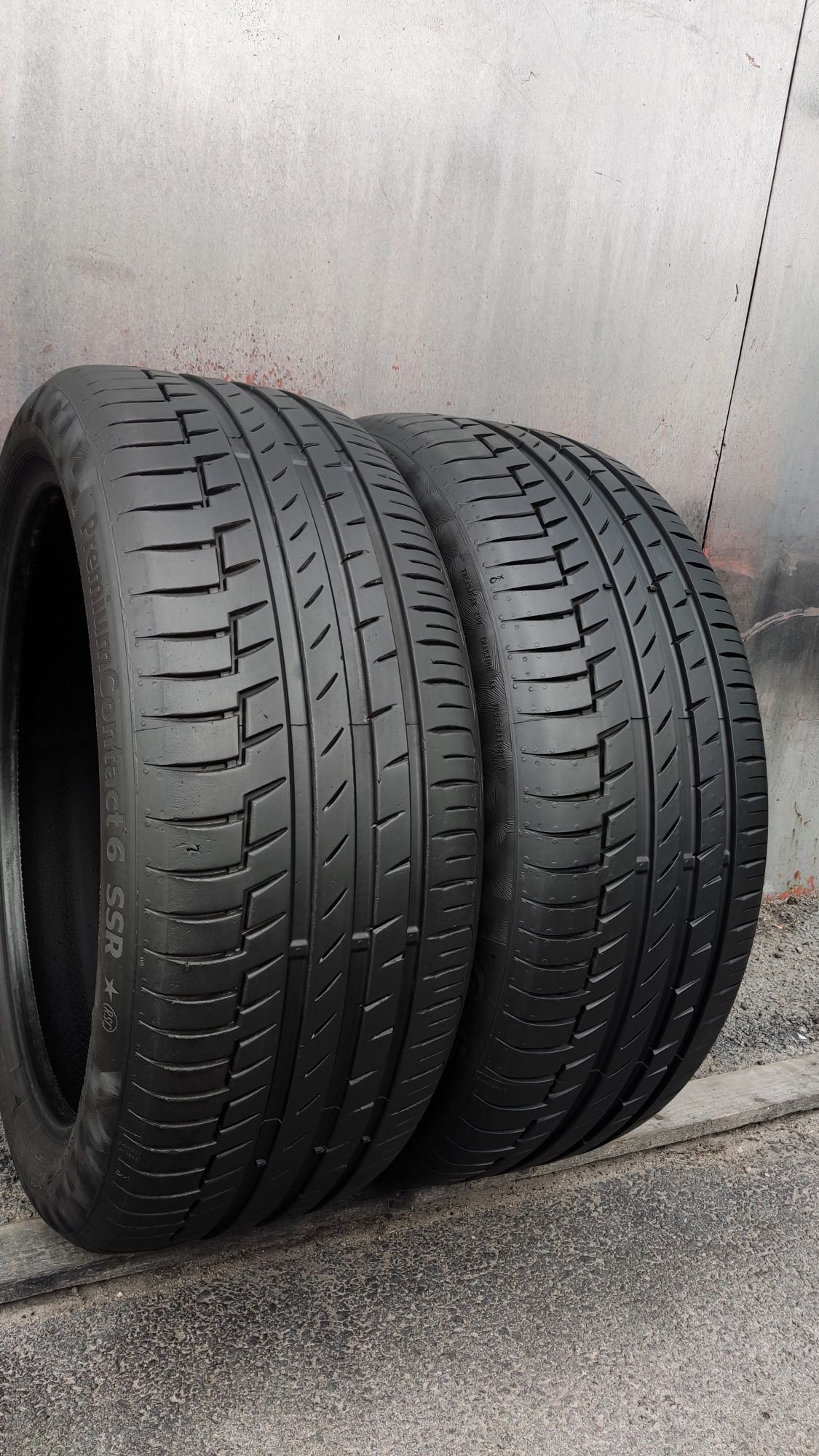 2бр. летни гуми 225/45/19 Continental Conti Premium Contact 6, runflat