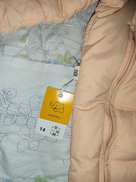 Зимний комбинезон для девочек на 2-3 года с биркой