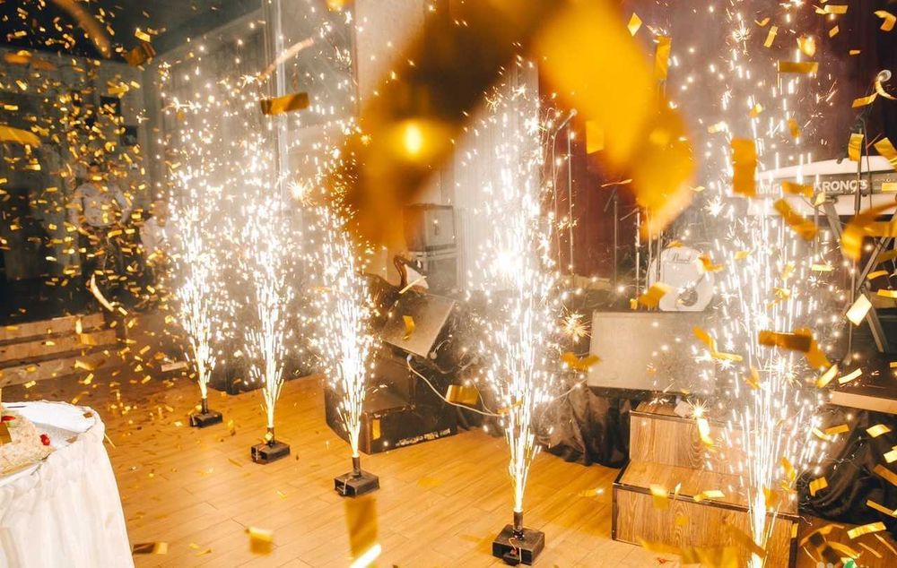 Холодные фонтаны для любых мероприятий - Организация!