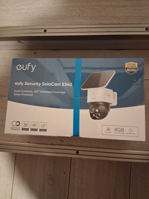 Eufy SoloCam S340-Panou Solar