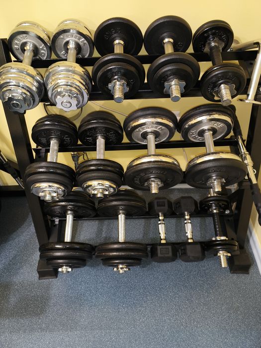 Дъмбели на дискове.