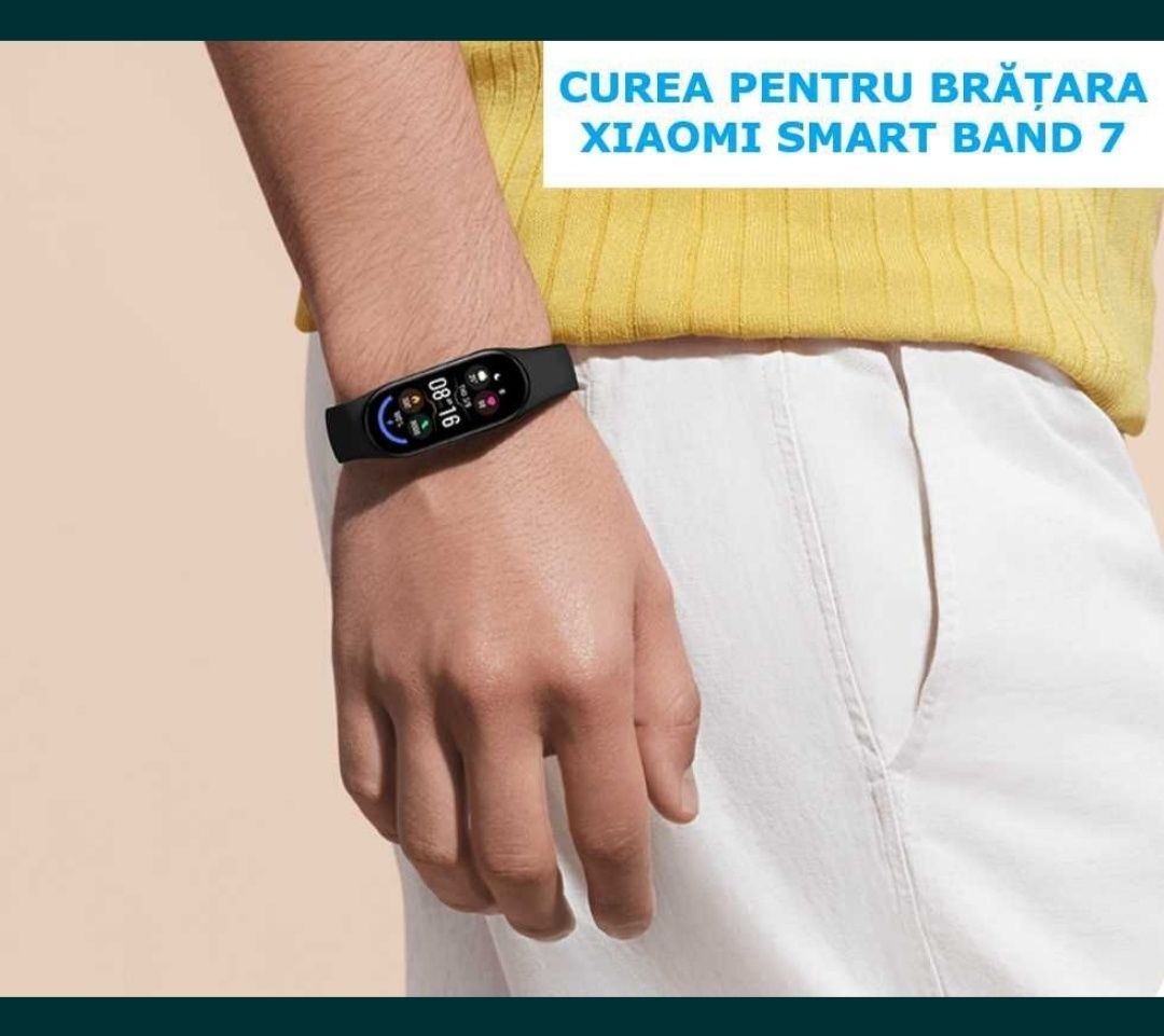 J|curea Xiaomi originala|Xiaomi mi band 7|bratara Xiaomi mi band 7|