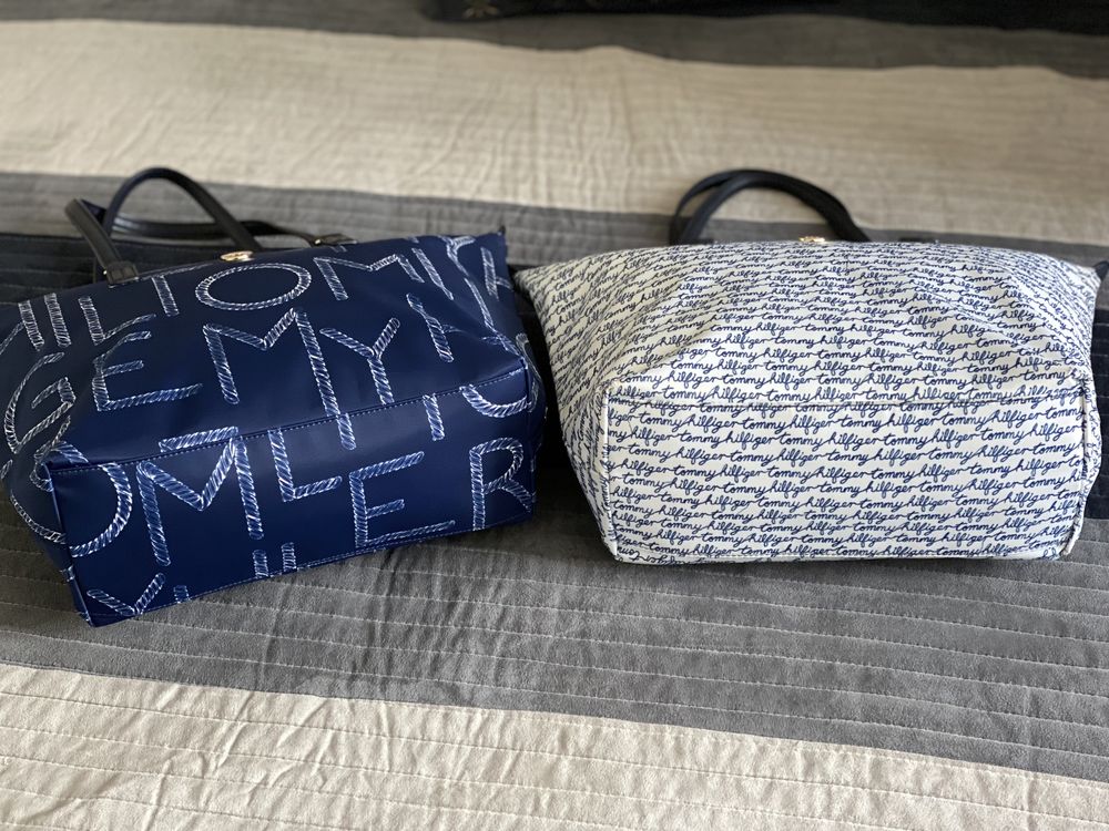 Tommy Hilfiger оригинална чанта PVC, Weekender bag, като НОВА