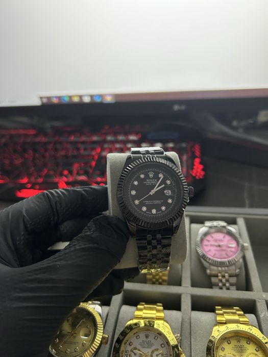 Ceas Date Just Model 8 negru