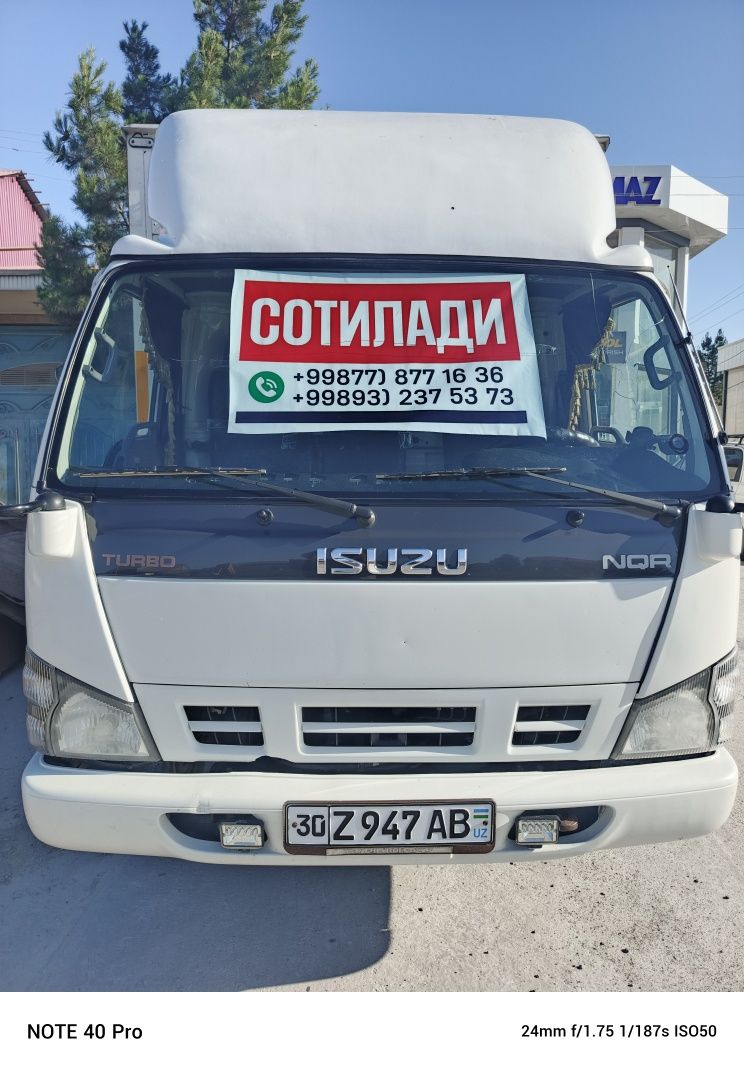 Isuzu 2013 kelishtrib bervoramza