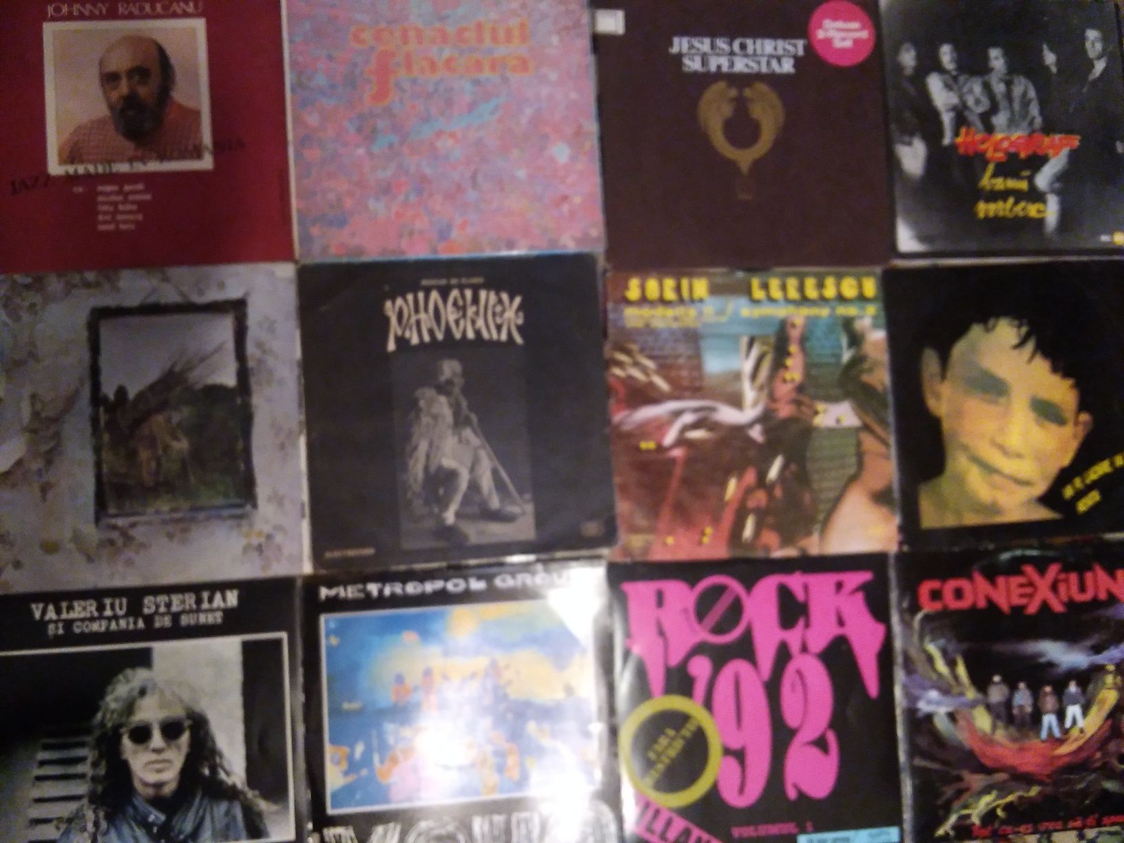 Discuri vinil de colecție pop rock jazz metal Phoenix Sfinx Iris etc