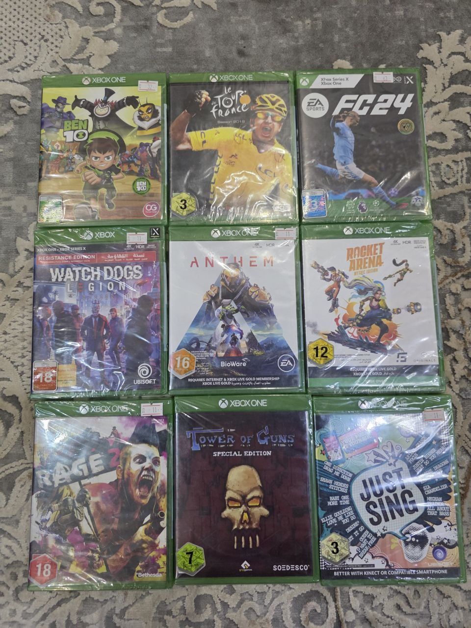 Новые диски для xbox one