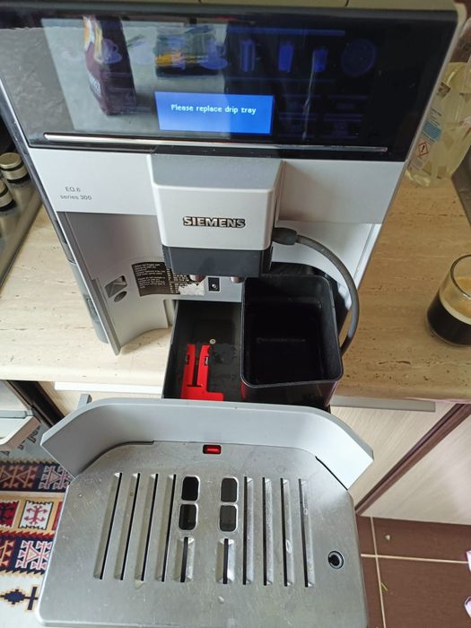 Aparat de cafea boabe Cappuccino Late Siemens Eq6 300