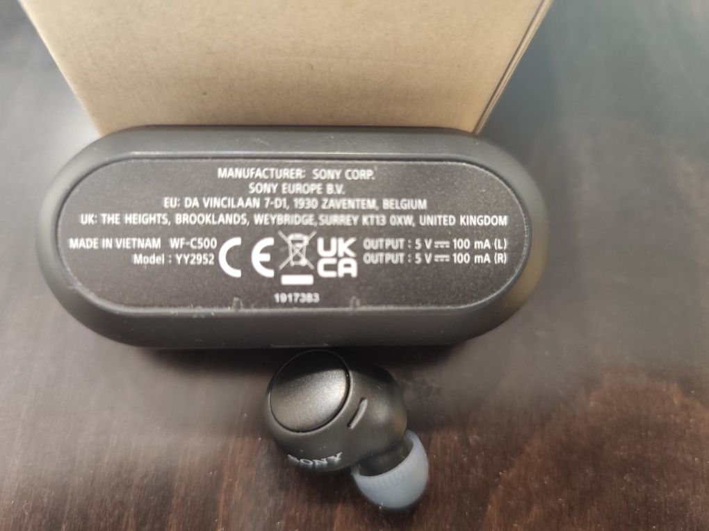 Earbuds Sony WF c500 нови.
