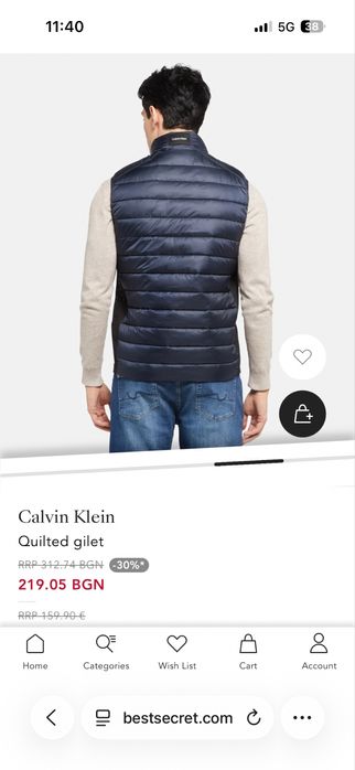 Мъжки елек Calvin Klein