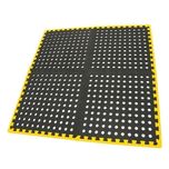 Set 4 placi protectie pardoseala din spuma eva tip puzzle antiderapant