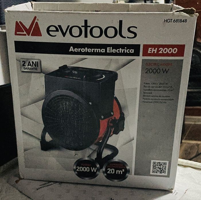 Aerotermica electrica cu rezisstenta ceramica 2 ani garatie