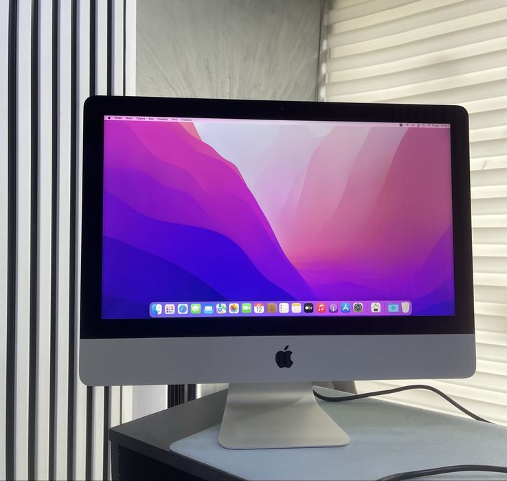 Apple iMac 2017 года 21inch в идеальном состоянии!