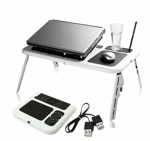 Masa laptop cu cooler E-Table