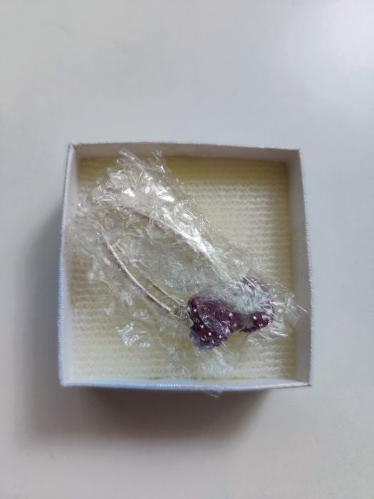Cercei argint cu cristale Swarovski Elements