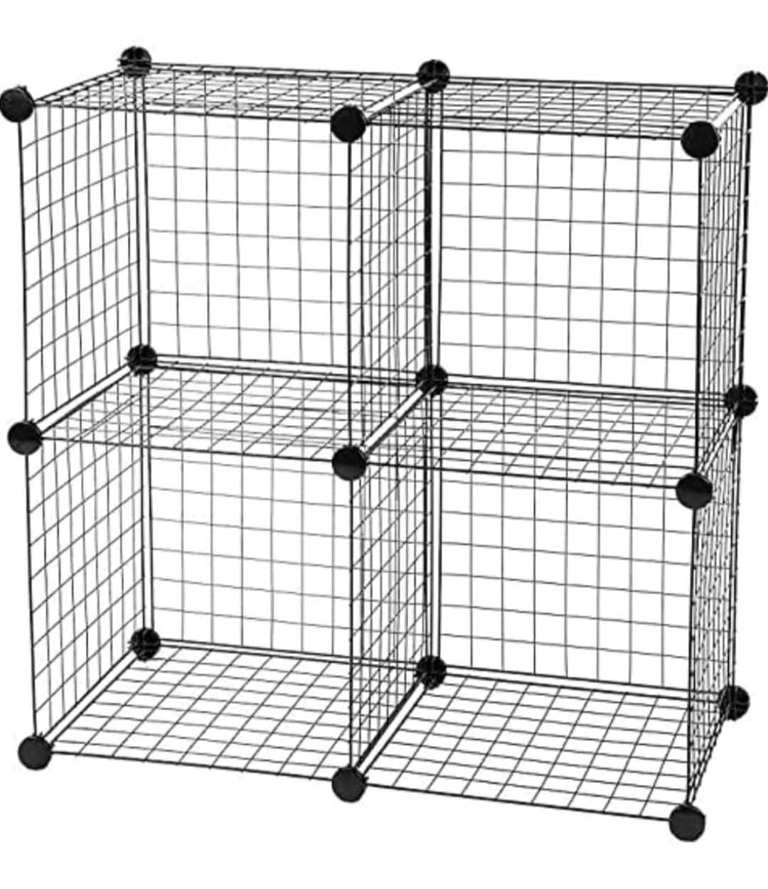 Iris Ohyama Wire Cube 4 raft cuburi sarma 36.5 x 36.5 cm