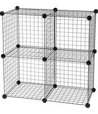 Iris Ohyama Wire Cube 4 raft cuburi sarma 36.5 x 36.5 cm