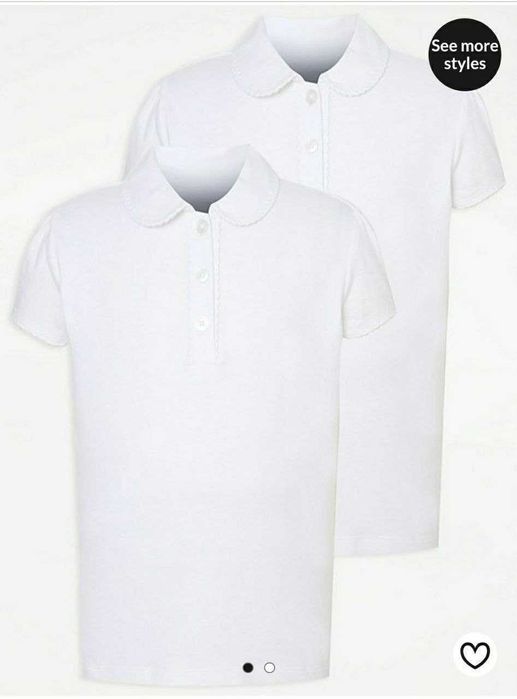 ‼️ Рубашки-поло для девочек — комфорт и практичность для школы (Англия