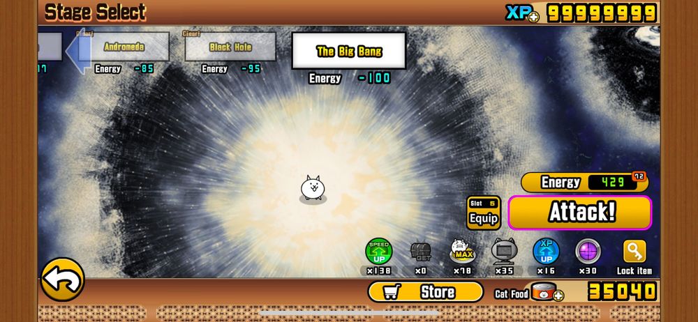 Аккаунт the battle cats