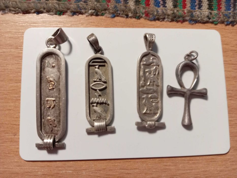 Bijuterii  cartuș argint Egipt