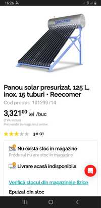 Panou solar 125L  Reecomer