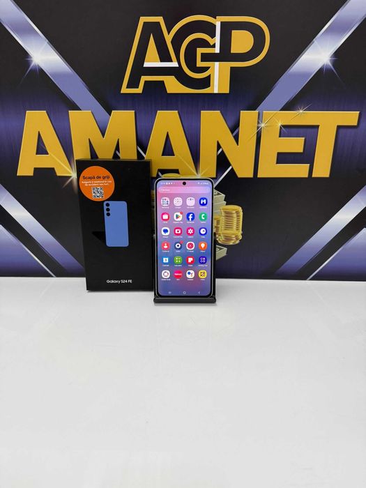 Samsung Galaxy S24 FE 128Gb Duos Blue AGP Amanet Cod 3074