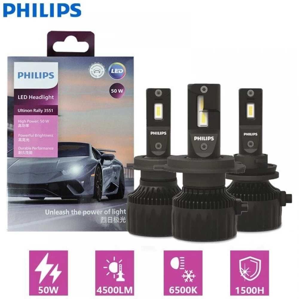 LED Крушки Philips, H11, 50W, 4500lm, 6300K, с Can-Bus технология