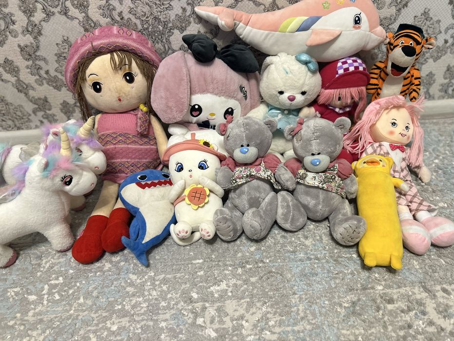 Все игрушки отдам за 5000 тг, 14 шт общ