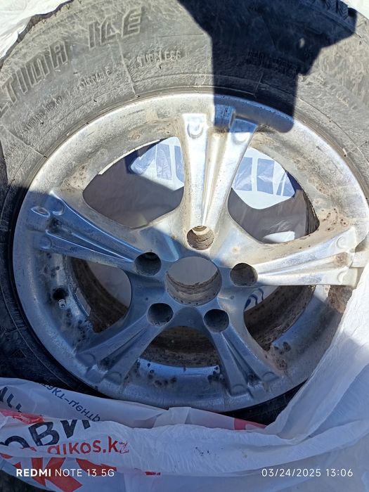 bmw диски R15 с шинами 190/60/15