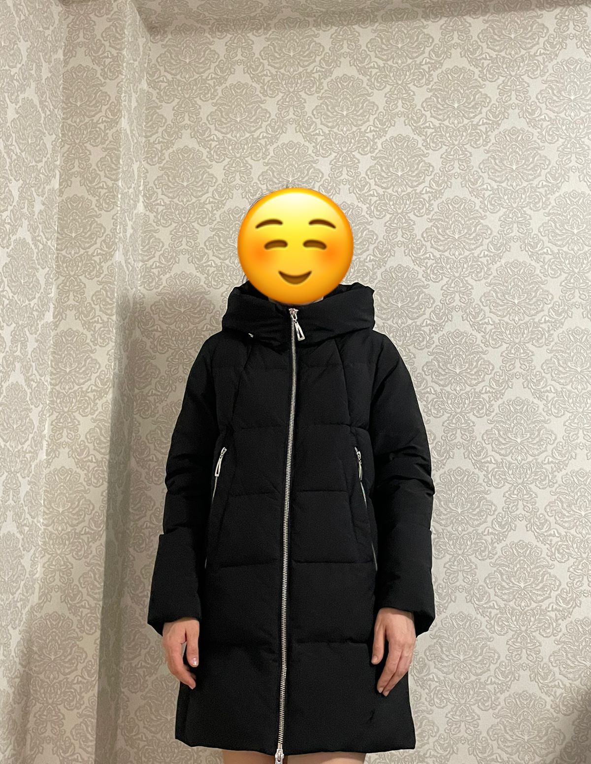 Куртка черная зимняя