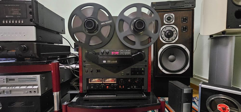 Magnetofon Akai 747 DBX/Black Beauty!