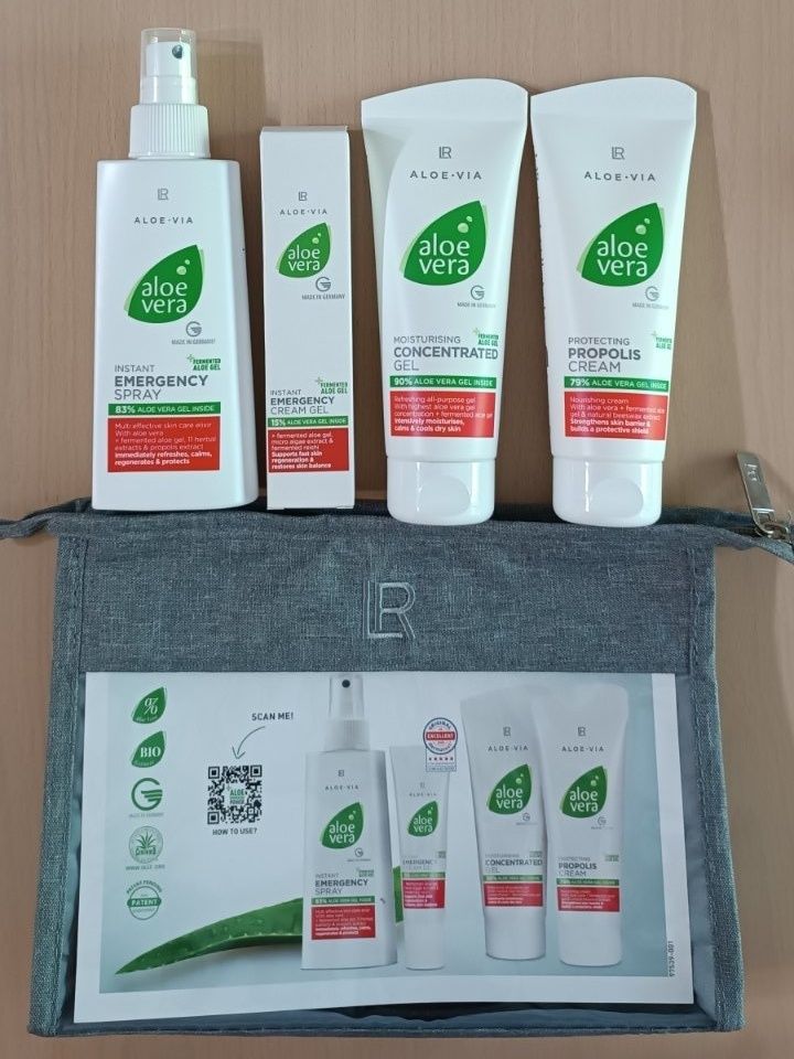 Аптечка Алое Вера комплект за спешна помощ от ЛР (LR Aloe Vera Box)