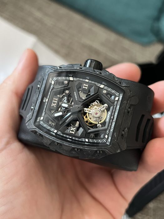 Карбонов часовник Blackout Concept XP1 LT Black