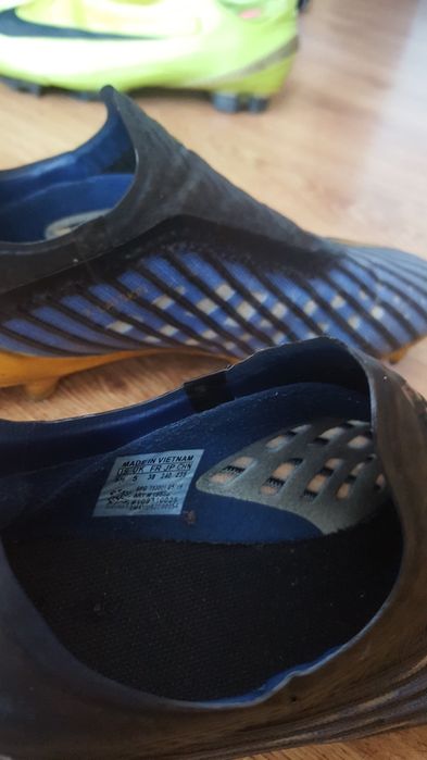 Adidas X19+ laceless детски футболни обувки бутонки 38 номер