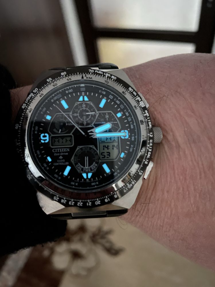 Часовник Citizen Promaster Skyhawk A-T Black Dial