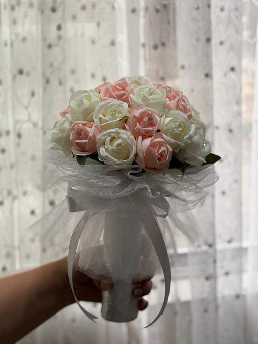 Красив сватбен букет