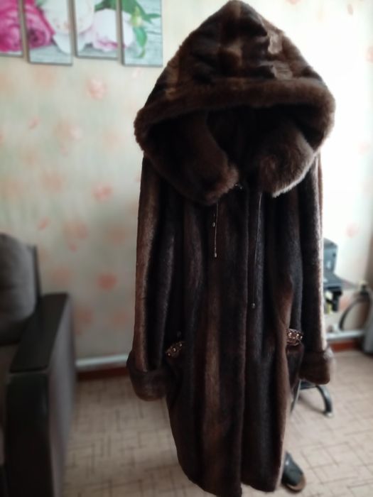Полушубок искусственный мех под норку